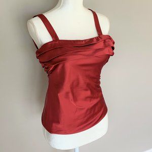 The Limited Red Dressy Blousy Tank NWT
